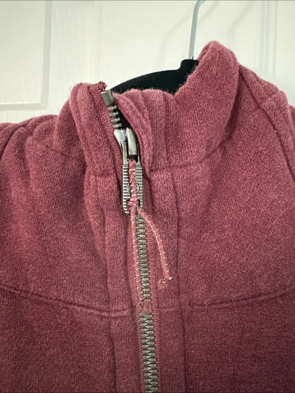 LULULEMON Heathered Smoky Red Full Zip Scuba Plus size 16 XXL - Picture 2 of 7